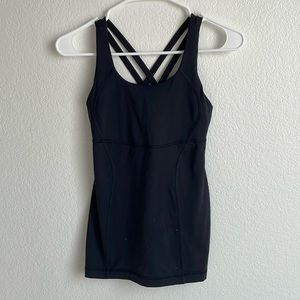 Lululemon strappy breathable mesh back tank